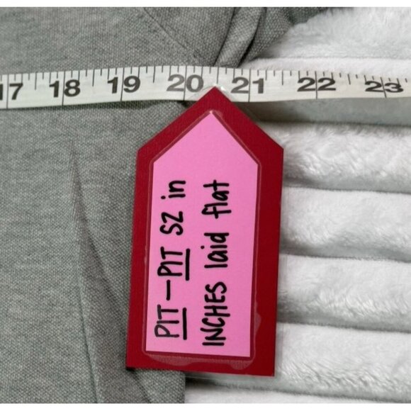 St. Johns Bay Legacy Polo Men's Medium Solid Gray Cotton - Picture 7 of 10